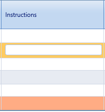 11. Instructions Field