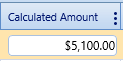 9. Calculated Amount