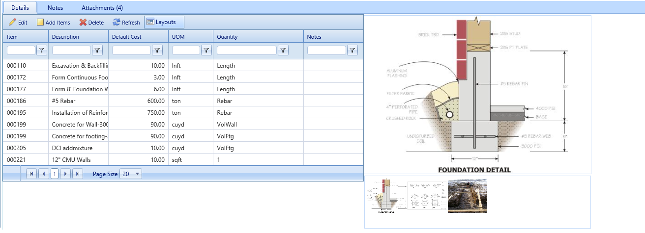 3. Assemblies Details Tab