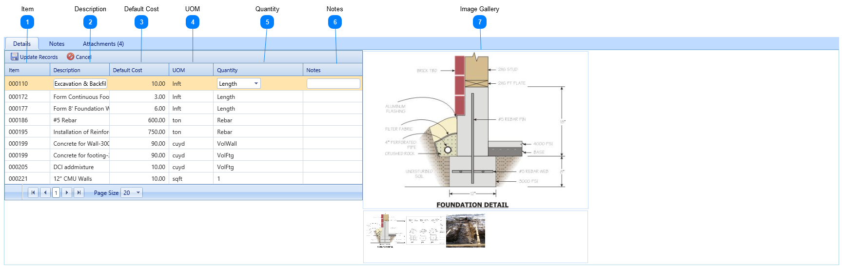 Assemblies Details Tab