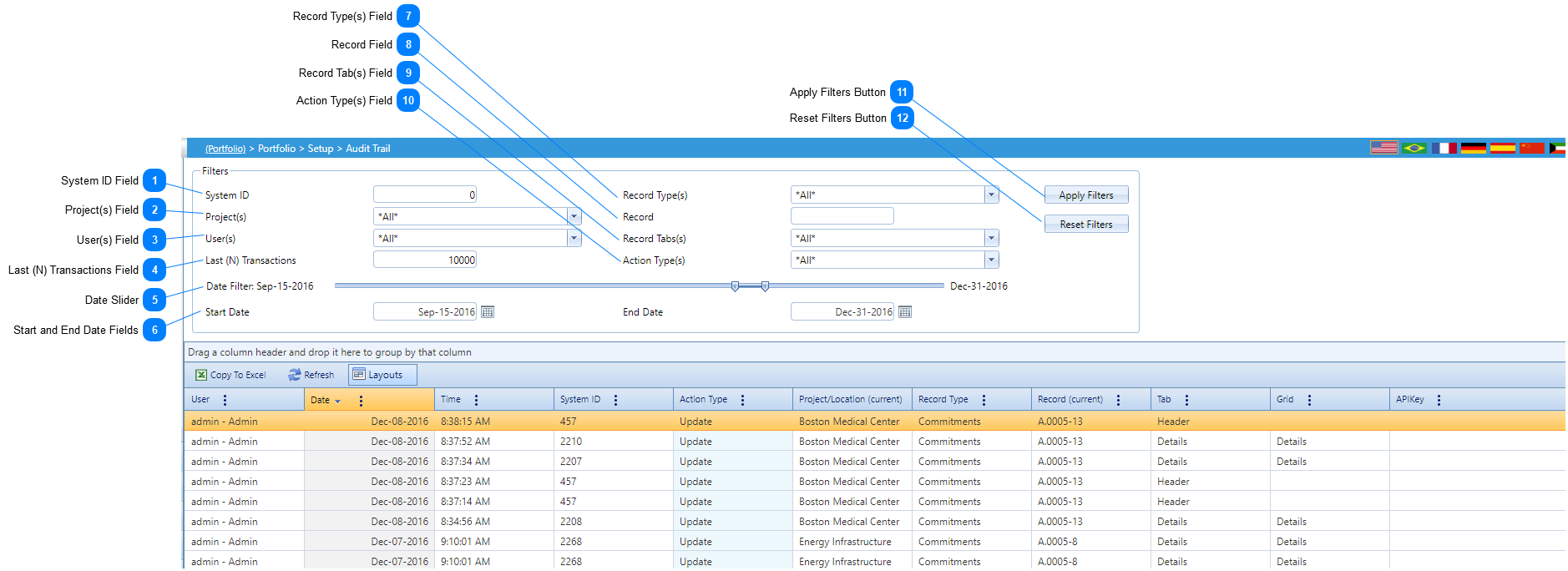 Audit Trail