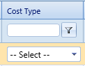 12. Cost Type Field