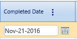 3. Completed Date Field