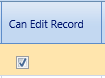 4. Can Edit Record Checkbox