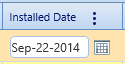 18.  Installed Date Field