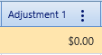 10. Adjustment 1 Field