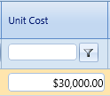 9. Unit Cost Field