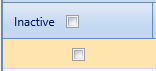 1. Inactive Checkbox