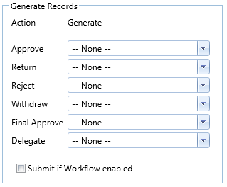 22. Generate Records Section