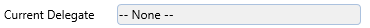 5. Current Delegate Field