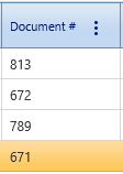 4. Document # Field