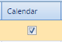 9. Calendar Checkbox