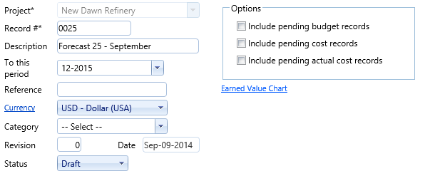 2. Forecasts Header Fields