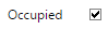 5. Occupied Checkbox