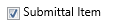 5. Submittal Item Checkbox