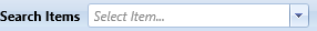 1. Search Items Dropdown