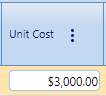 8. Unit Cost Field