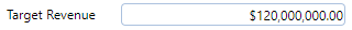 10. Target Revenue Field