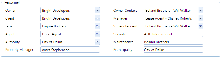 6. Personnel Section