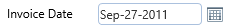 4. Invoice Date Field