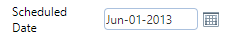4. Scheduled Date Field
