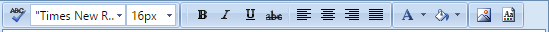 2. Text Toolbar