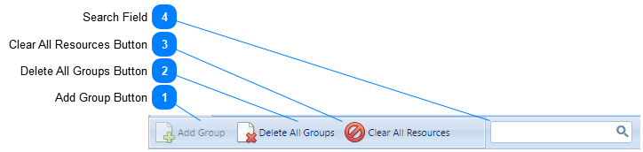 Org Chart Details Tab Toolbar