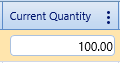 9. Current Quantity Field