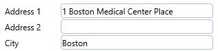 1. Address Fields