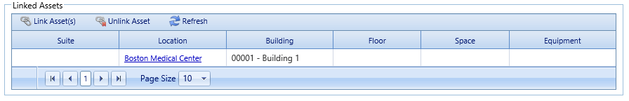 9. Linked Assets Section