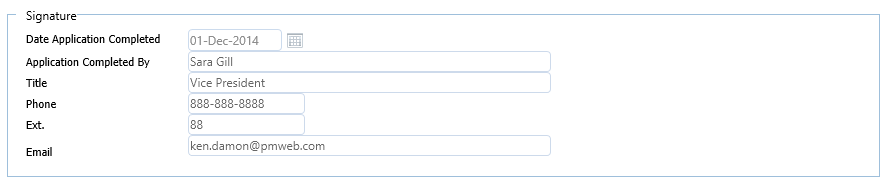 21. Signature Fields