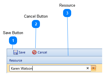 Schedules Task Details Resources Tab