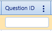 3. Question ID Field