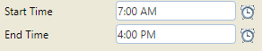 3. Scheduler Start Finish Time Fields