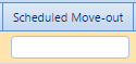 6. Scheduled Move-out Field