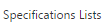 1. Specifications Lists Folder
