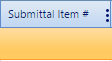 4. Submittal Item # Field