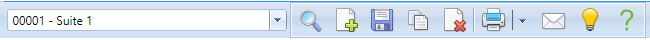 1. Suites Header Toolbar