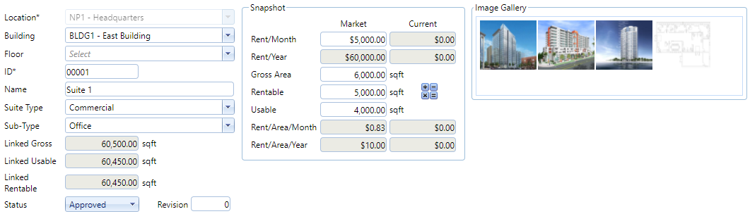 2. Suites Header Fields