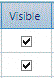 3. Visible Checkbox