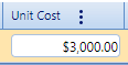 7. Unit Cost Field