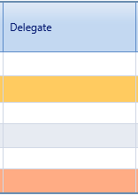 10. Delegate Field