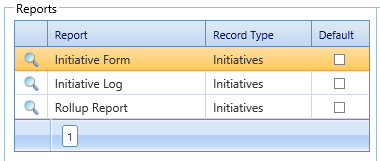 1. Reports Table