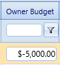 18. Owner Budget Field