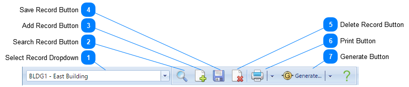 Buildings Header Toolbar