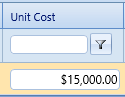 9. Unit Cost Field