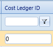 29. Cost Ledger ID Field