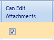 6. Can Edit Attachments Checkbox