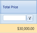 11. Total Price Field