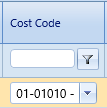 6. Cost Code Field